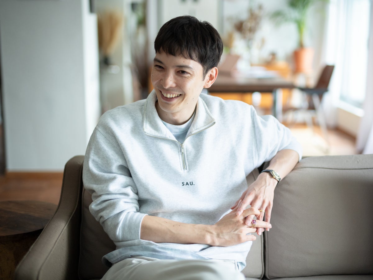 メンズノンノモデル 守屋光治のオーダーメイドで作った結婚指輪、婚約指輪はスキップ、結婚指輪はオーダーメイドで。