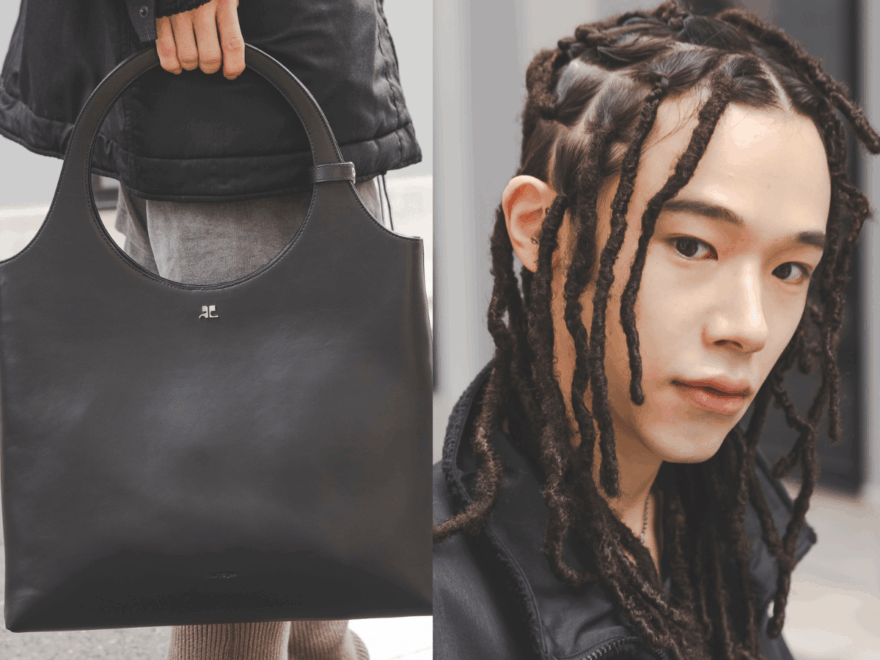 「ナナミカ」、「アクネ ストゥディオズ」…計算されたレイヤードコーデ!ラフなドレッドヘアで抜け感を【おしゃれな人の冬ヘアとファッションSNAP!】