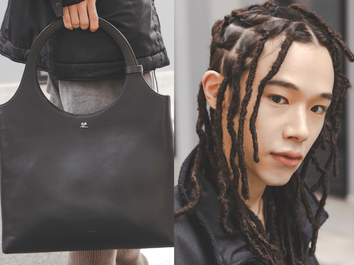 「ナナミカ」、「アクネ ストゥディオズ」…計算されたレイヤードコーデ！ラフなドレッドヘアで抜け感を【おしゃれな人の冬ヘアとファッションSNAP！】