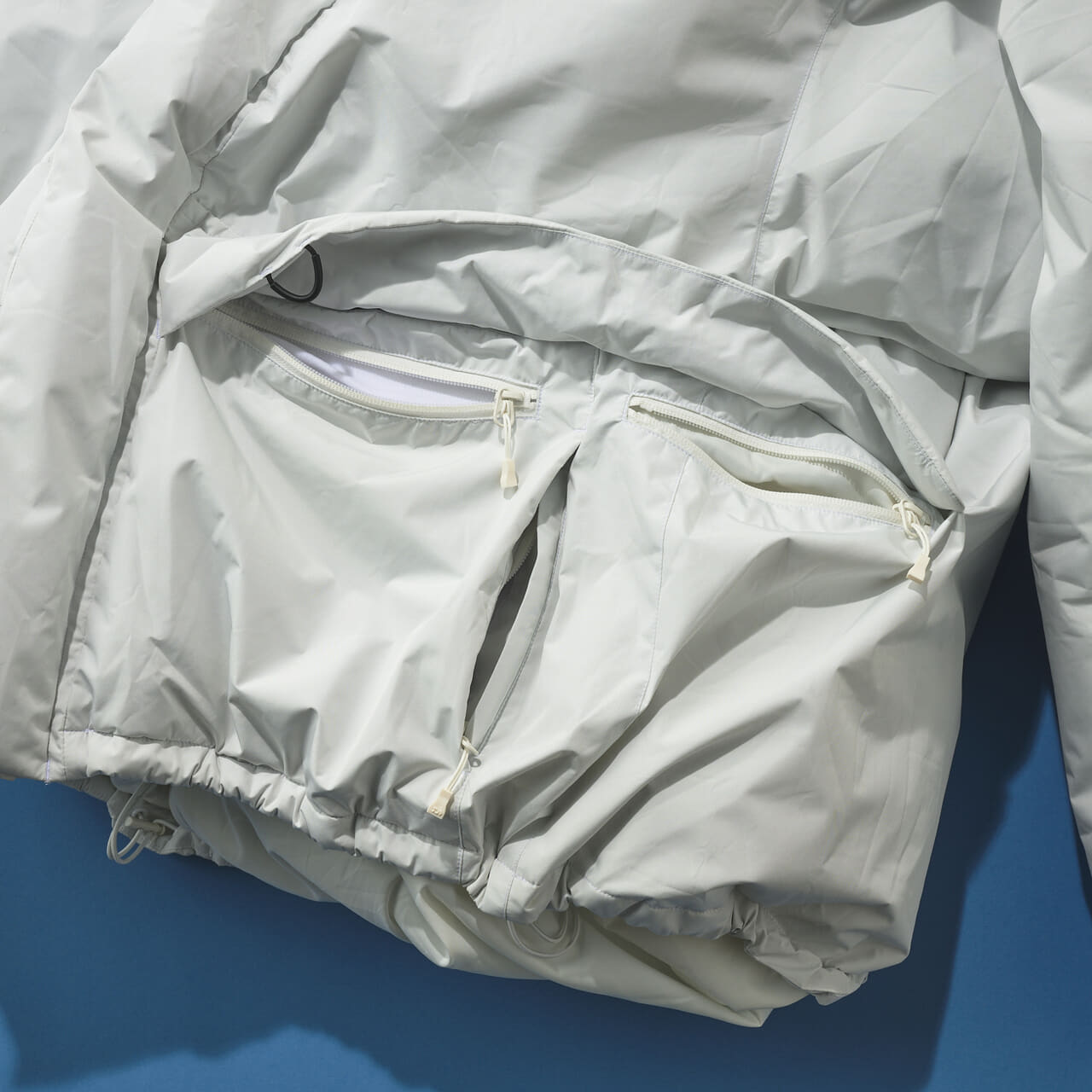 黒じゃないゴアテックス　WINDSTOPPER® EXPEDITION DOWN JACKET　ポケット