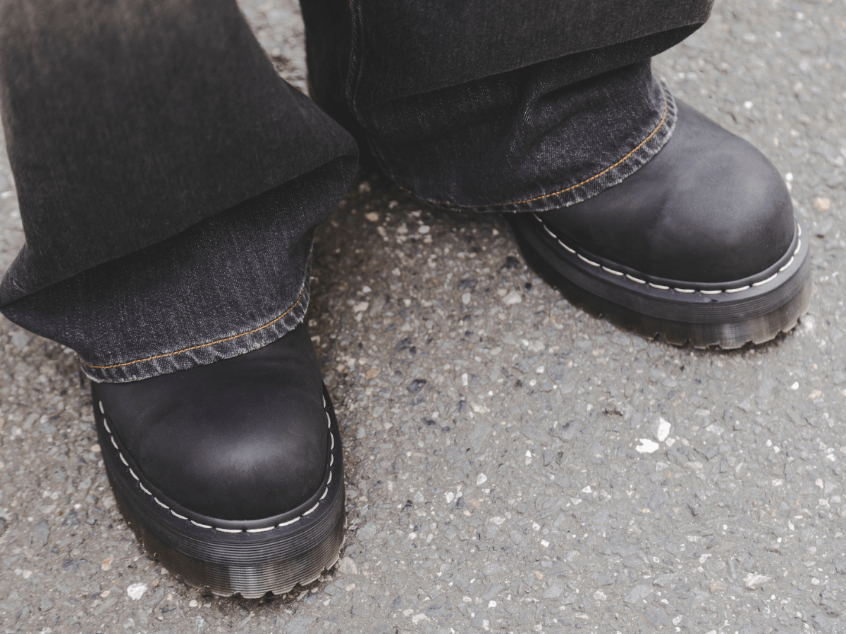 RAF kitasando 遠山 洵さんの冬スタイル マーチンのブーツ