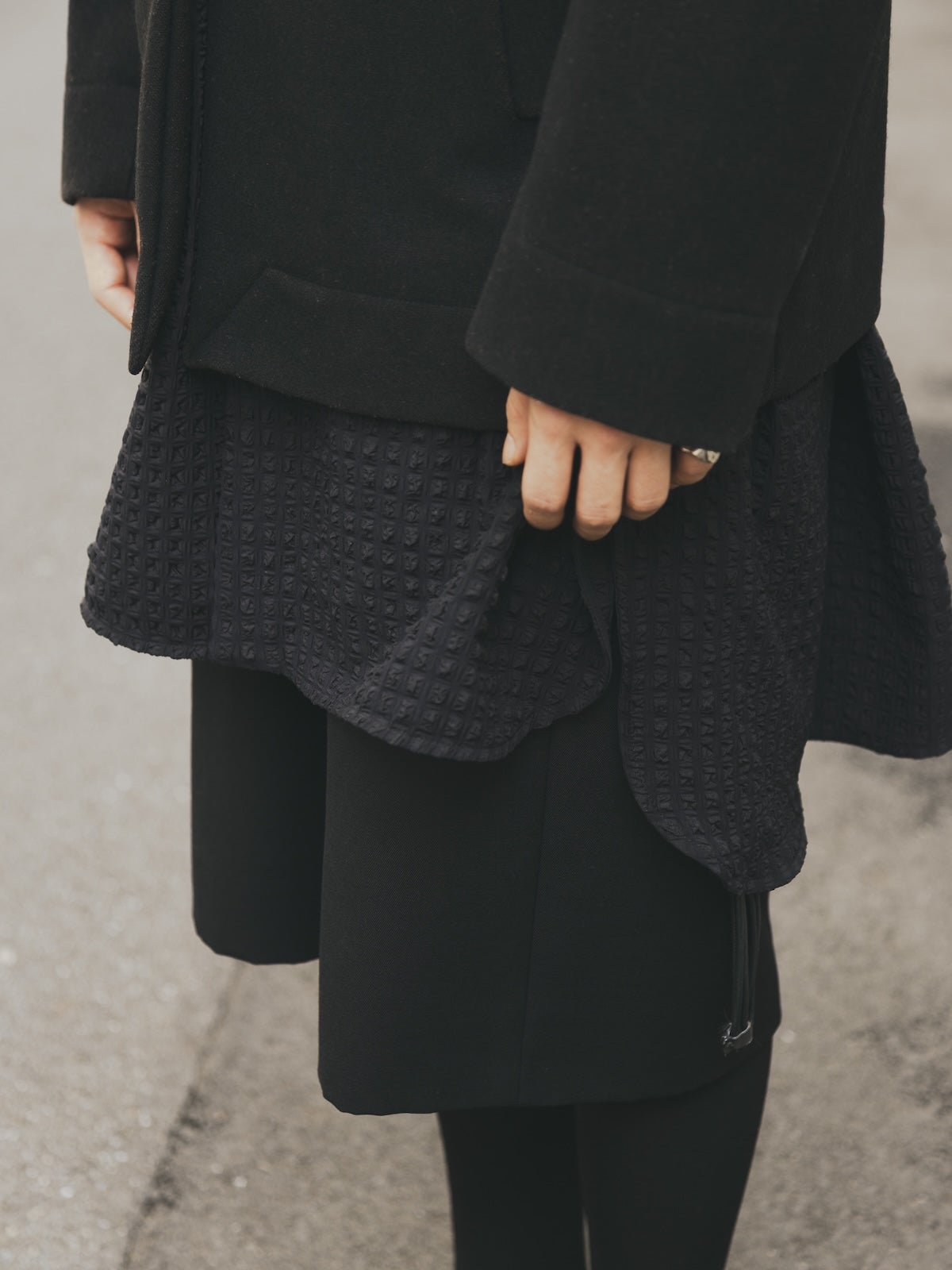 OOOYY・shunkiさんの冬スタイル　ボトムス　ディテール