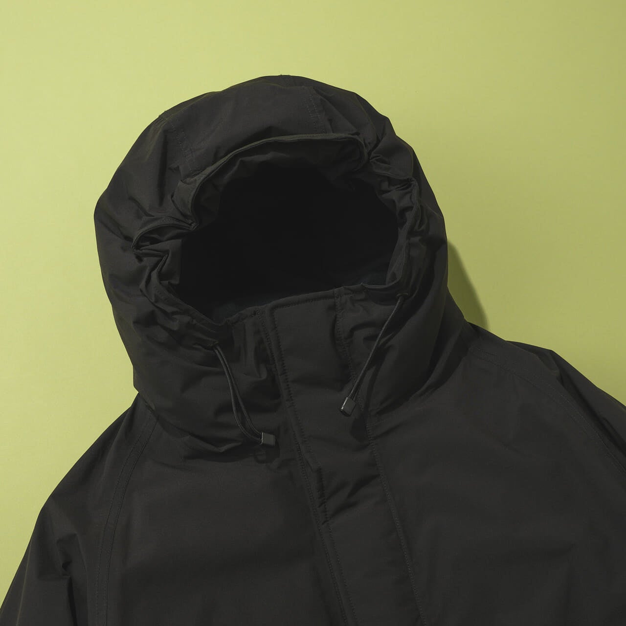 ナナミカ GORE-TEX Down Coat　　黒　ゴアテックス　ダウン　フード