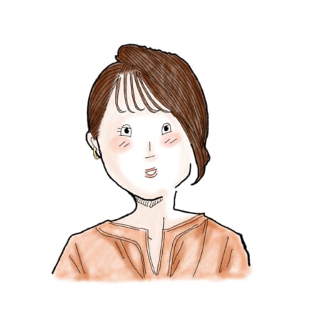 メンズノンノ編集部・小林似顔絵