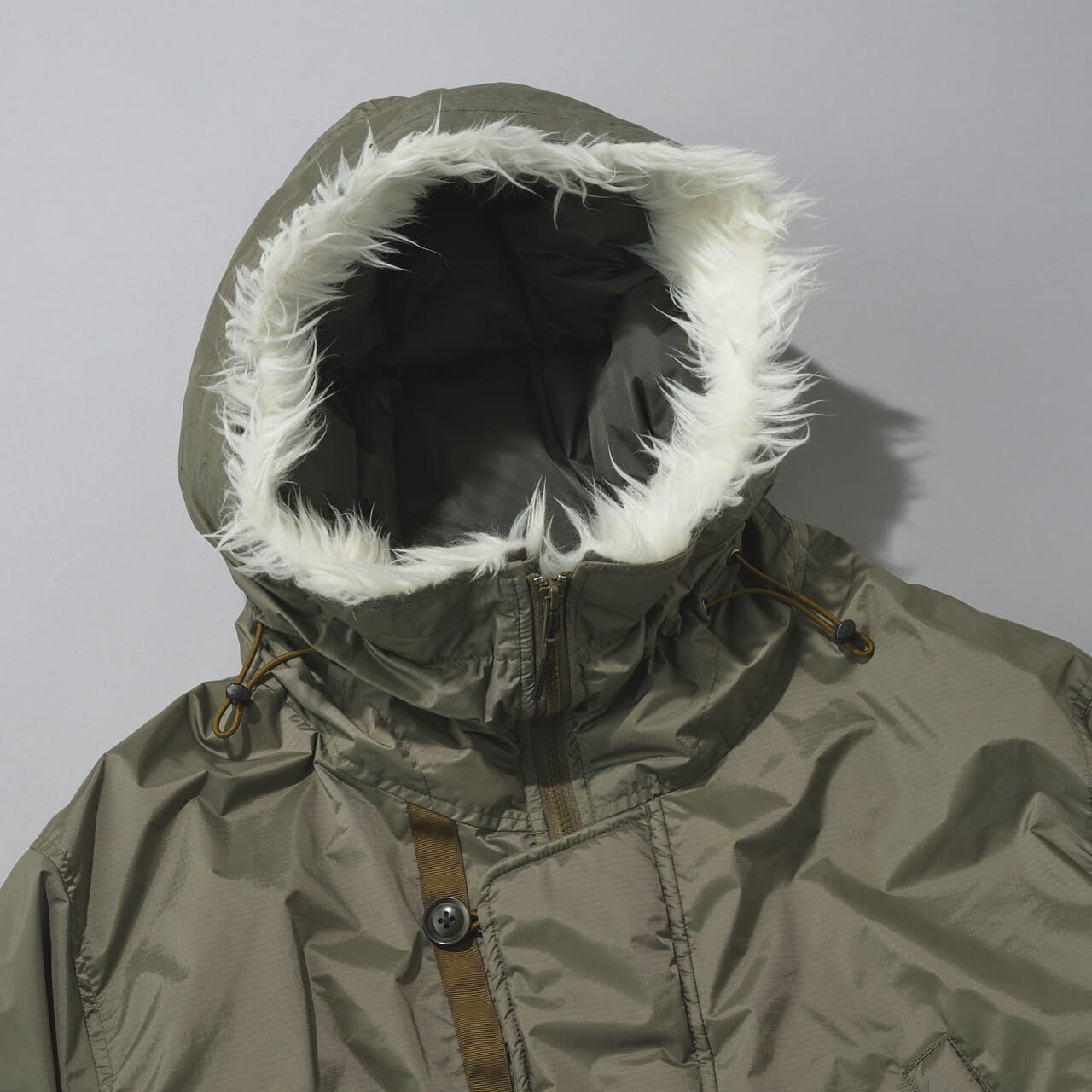 コートタイプ ダウン [NANGA x FIDELITY] 3LAYER DOWN N-3B フード