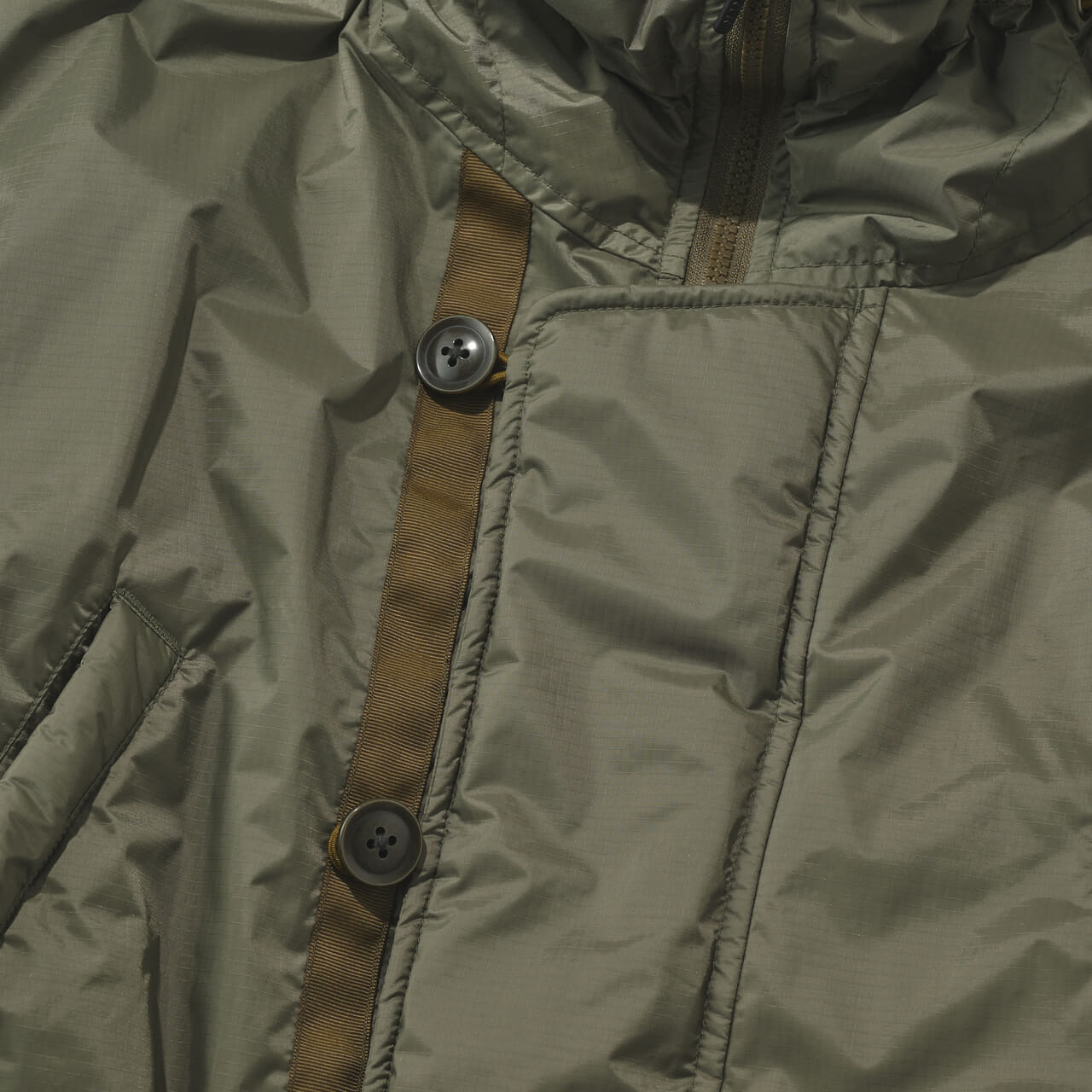 コートタイプ ダウン [NANGA x FIDELITY] 3LAYER DOWN N-3B ジップ