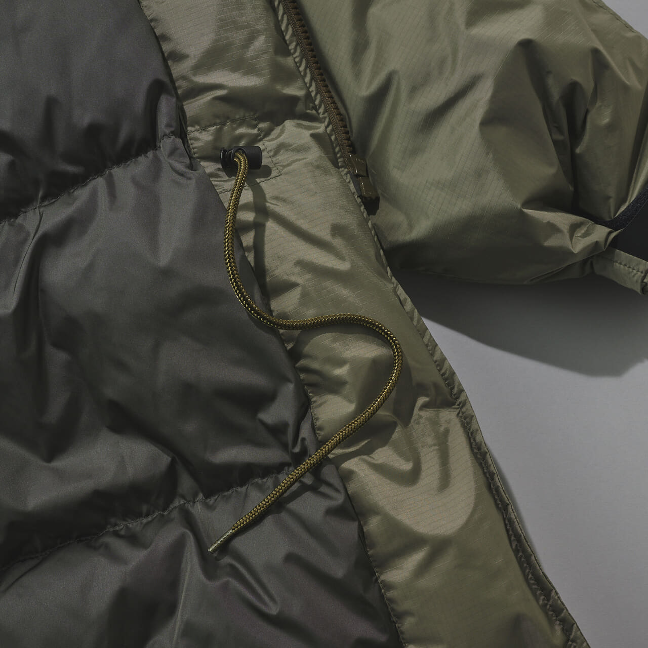 コートタイプ ダウン [NANGA x FIDELITY] 3LAYER DOWN N-3B ドローコード