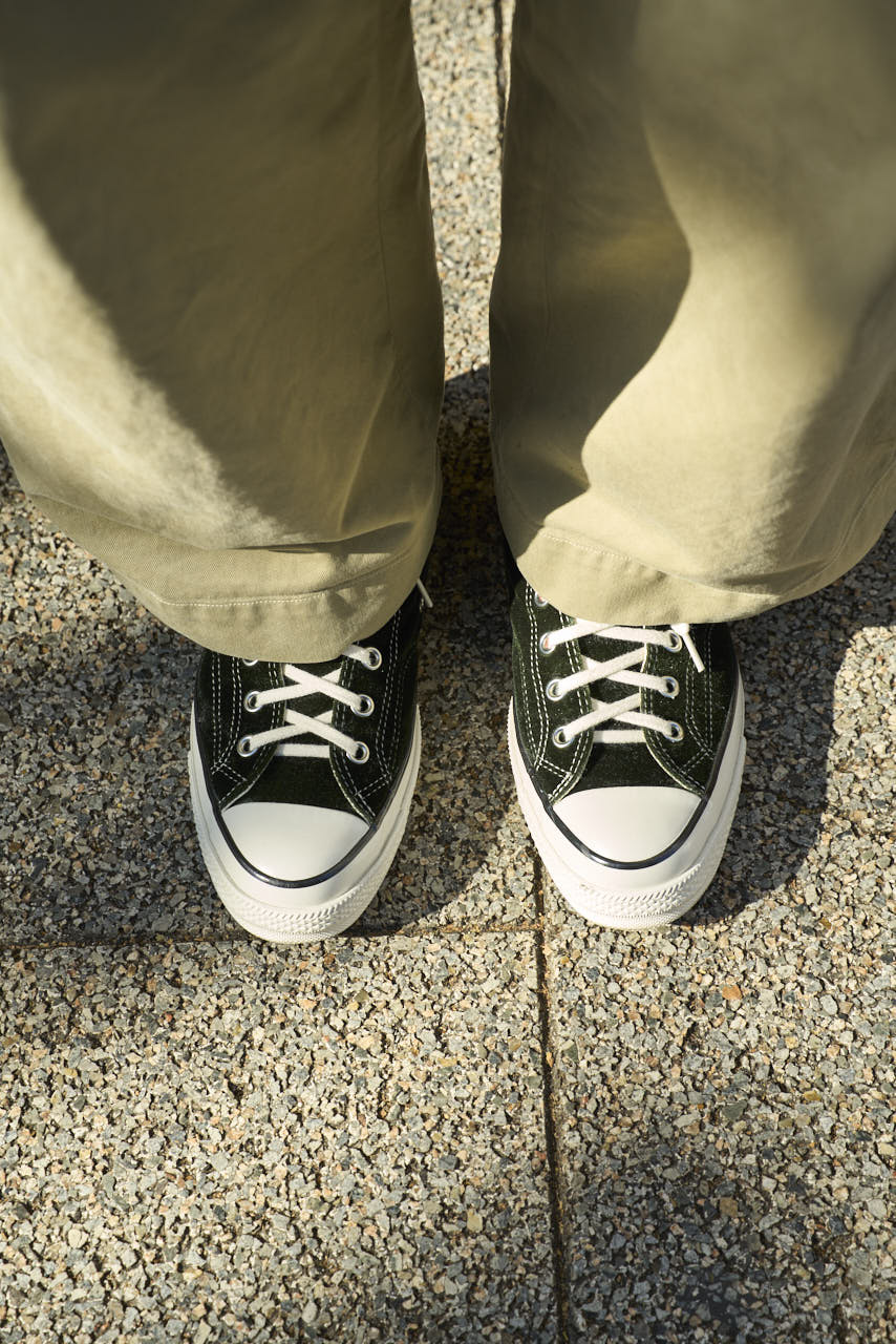 コンバース上から　ヒキ