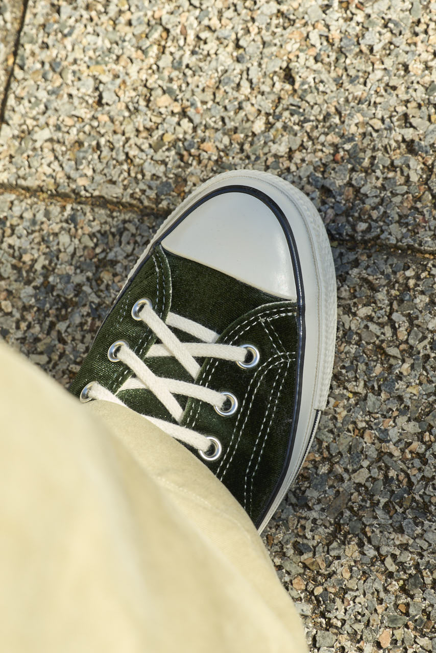 コンバース上から