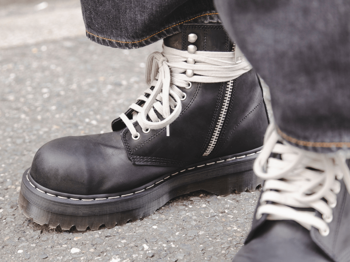 RAF kitasando 遠山 洵さんの冬スタイル マーチンのブーツ