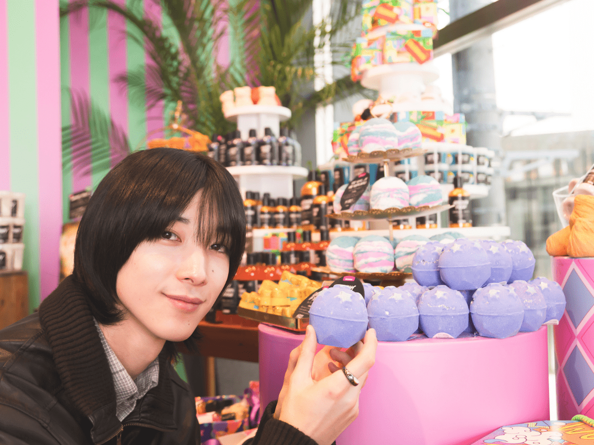 lush spa新宿 店内の様子 ホリデーシーズン
