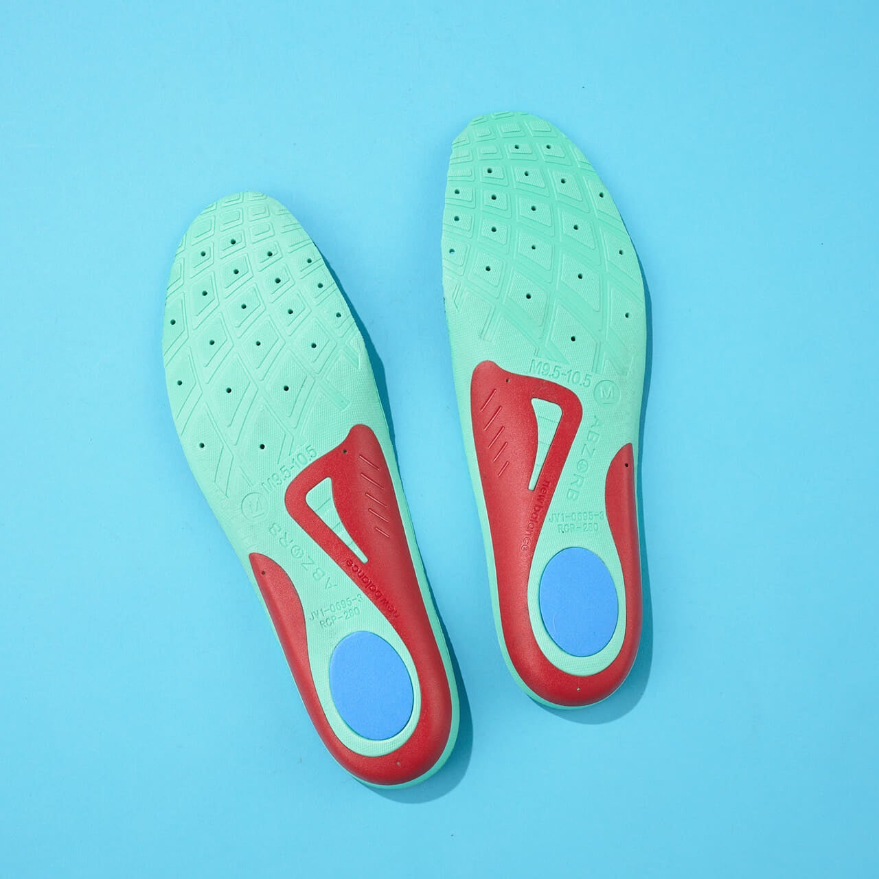 ニューバランスの愛用インソール　サポーティブリバウンドインソールの背面