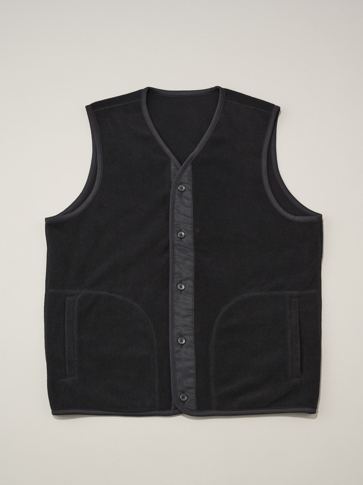 無印良品 MUJI 暖品 紳士 素材に還るフリースベスト