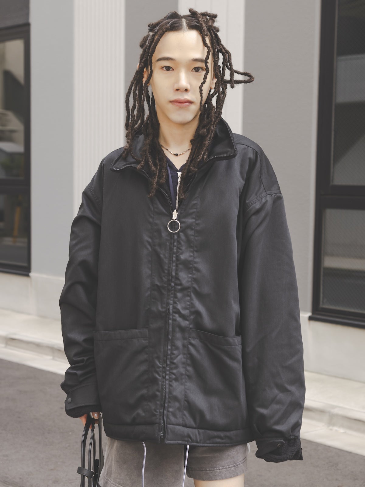 RUNO・HARAさんの冬スタイル 上半身の着こなし