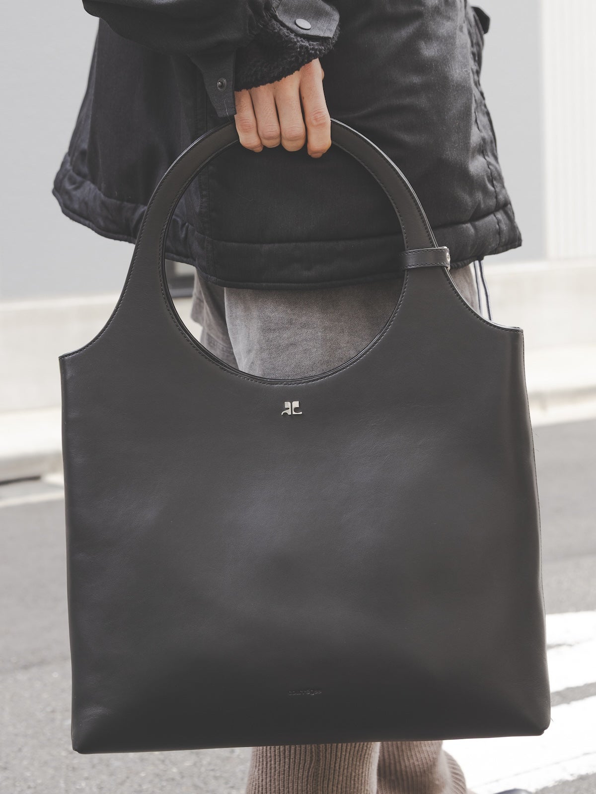 RUNO・HARAさんの冬スタイル クレージュのバッグ