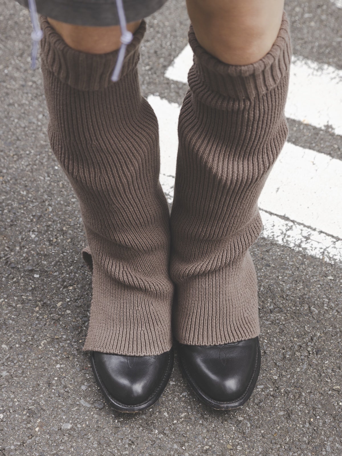 RUNO・HARAさんの冬スタイル 足元の着こなし