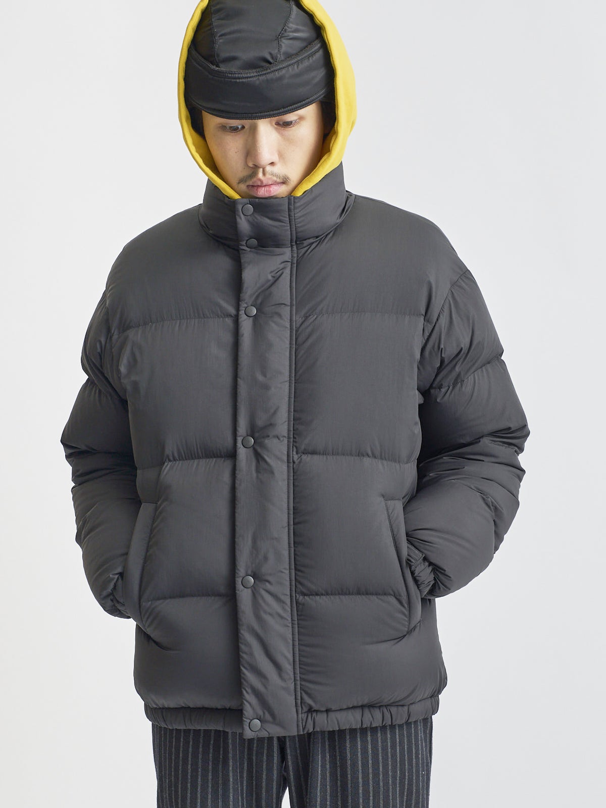 無印良品ダウンスナップ 上半身②