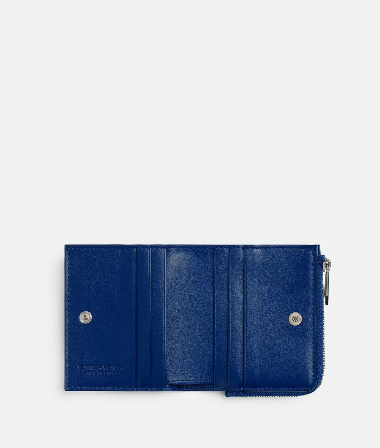 ボッテガ・ヴェネタ 新作 ウォレット ブルー 開封時