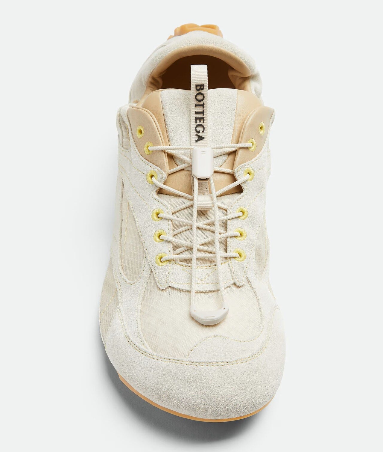 ボッテガ・ヴェネタ オービット フラッシュ スニーカー　ホワイト　俯瞰