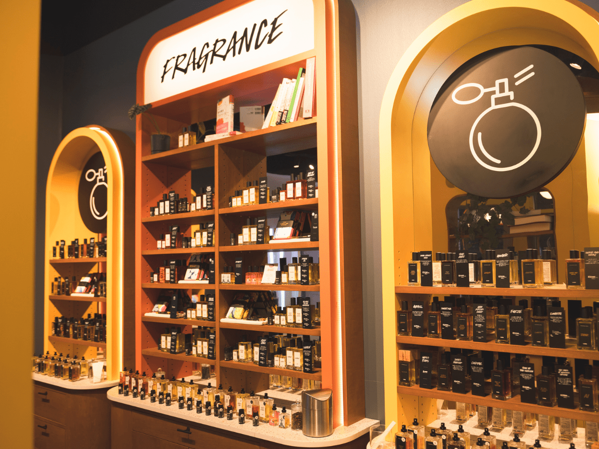 lush spa新宿 店内の様子