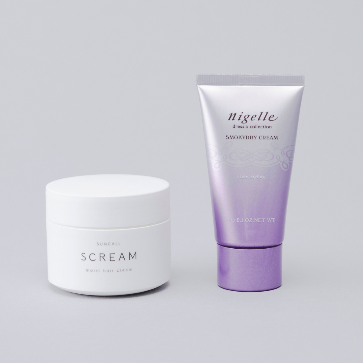 サンコールのクリームと二ゼルのワックス