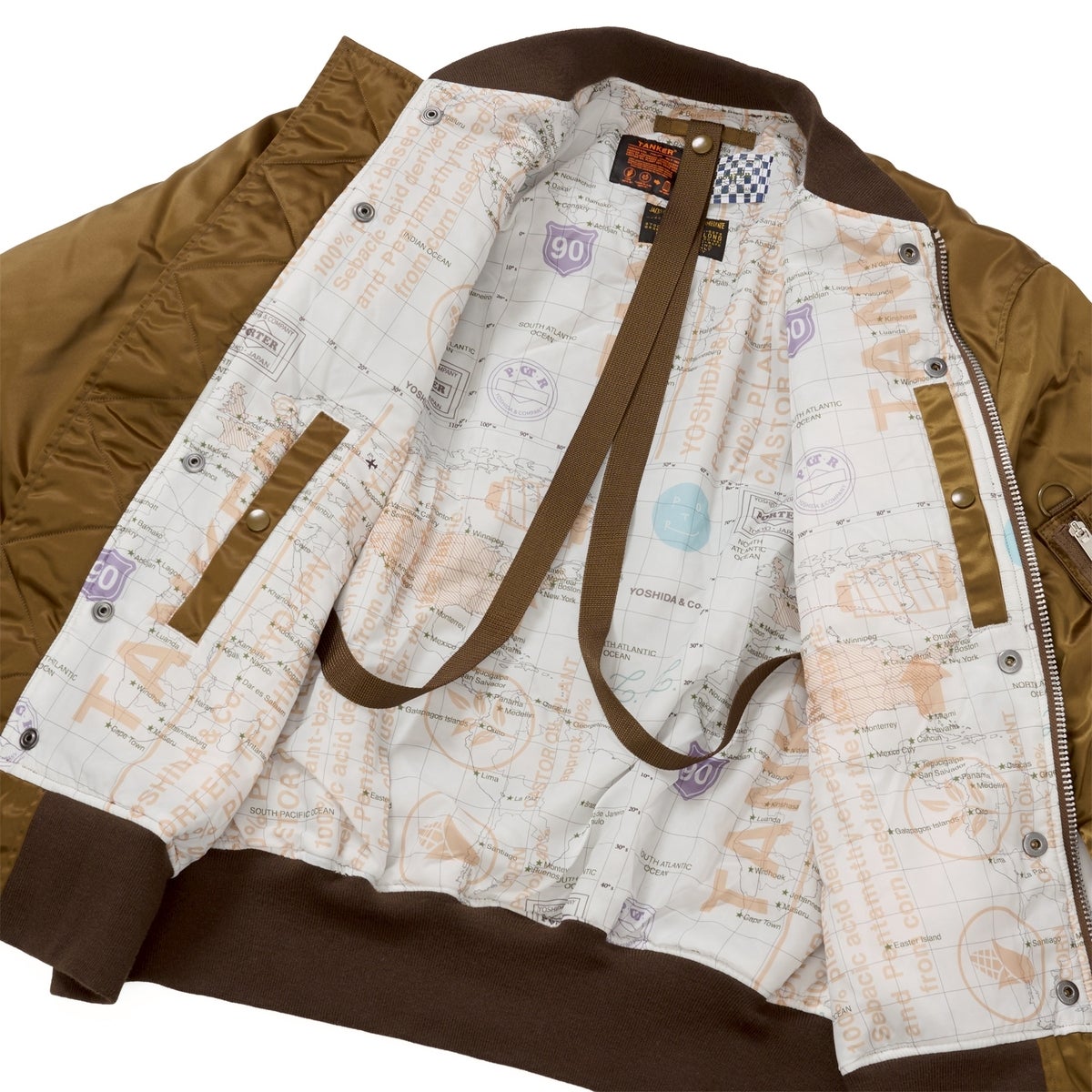 「BUZZ RICKSON&rsquo;S &times; PORTER」　内側