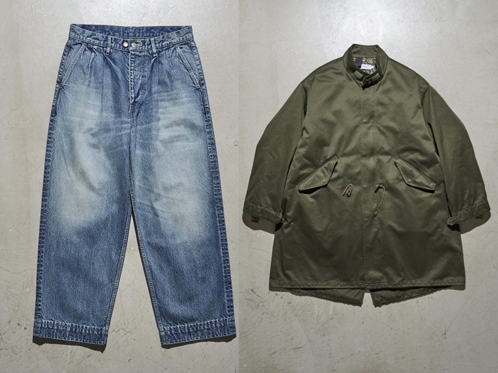 「グラフペーパー」と「N.ハリウッド 」のコラボが４年ぶりに復刻！両ブランドの人気アイテムがオリジナル仕様の２型で登場！