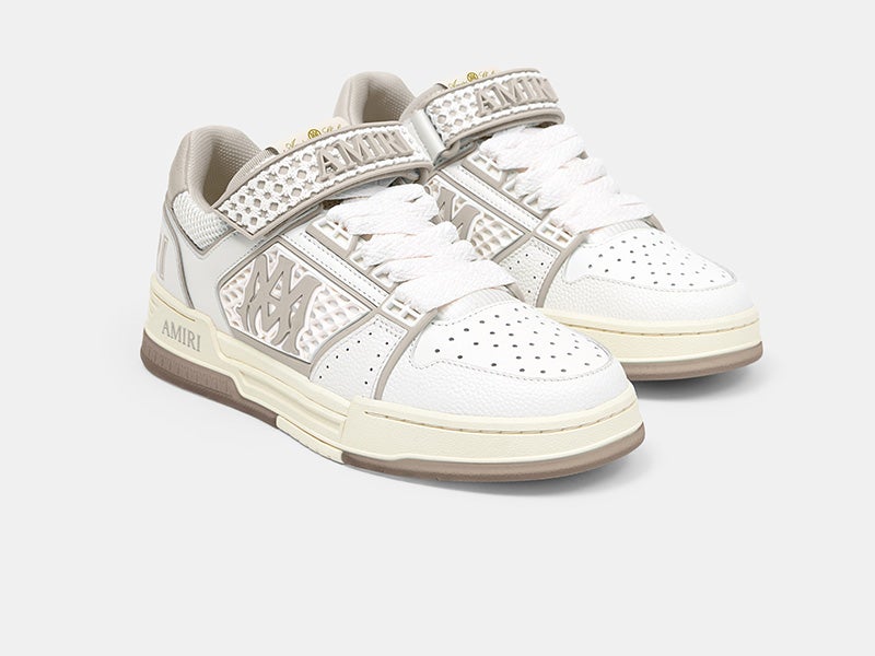 アミリの新作スニーカー「MA Skyline」アラバスター色