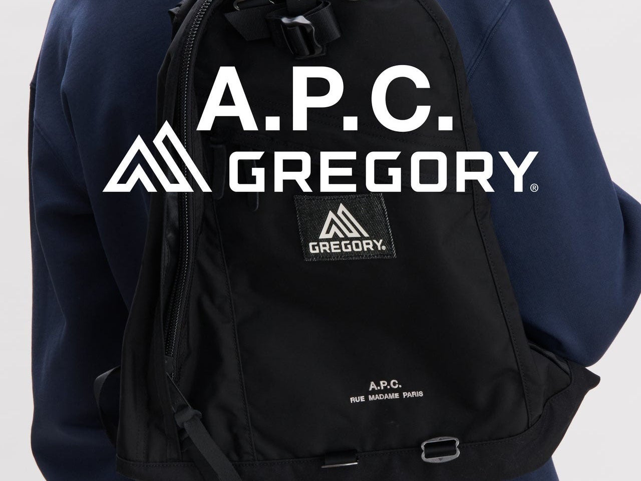 [Gallery]「A.P.C.」と「グレゴリー」の初コラボはちょうどいい大人なアウトドア！ミニマルな日本限定コレクションが人気のオールブラックで登場！