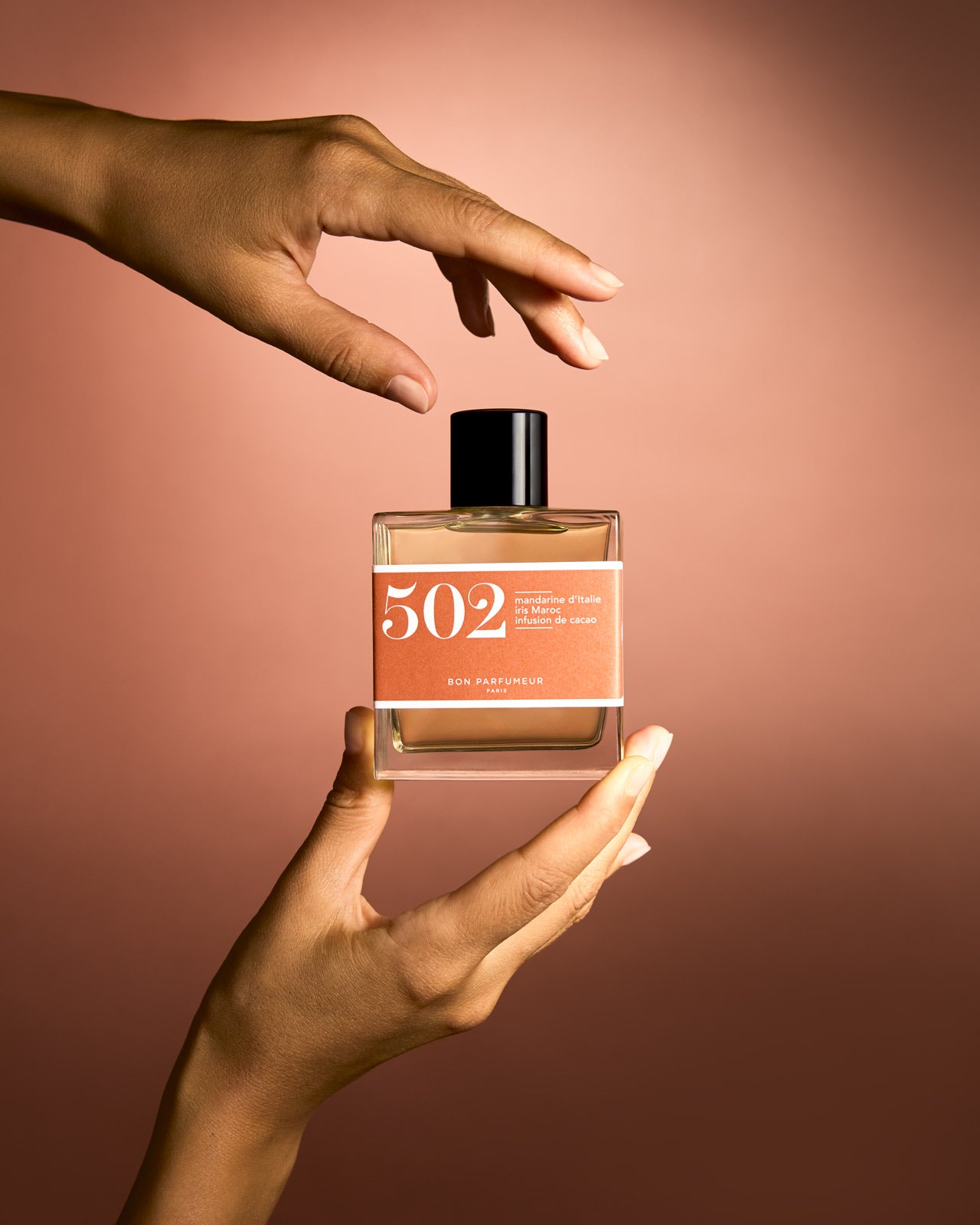 ボンパフューマーの香水「502」のボトル