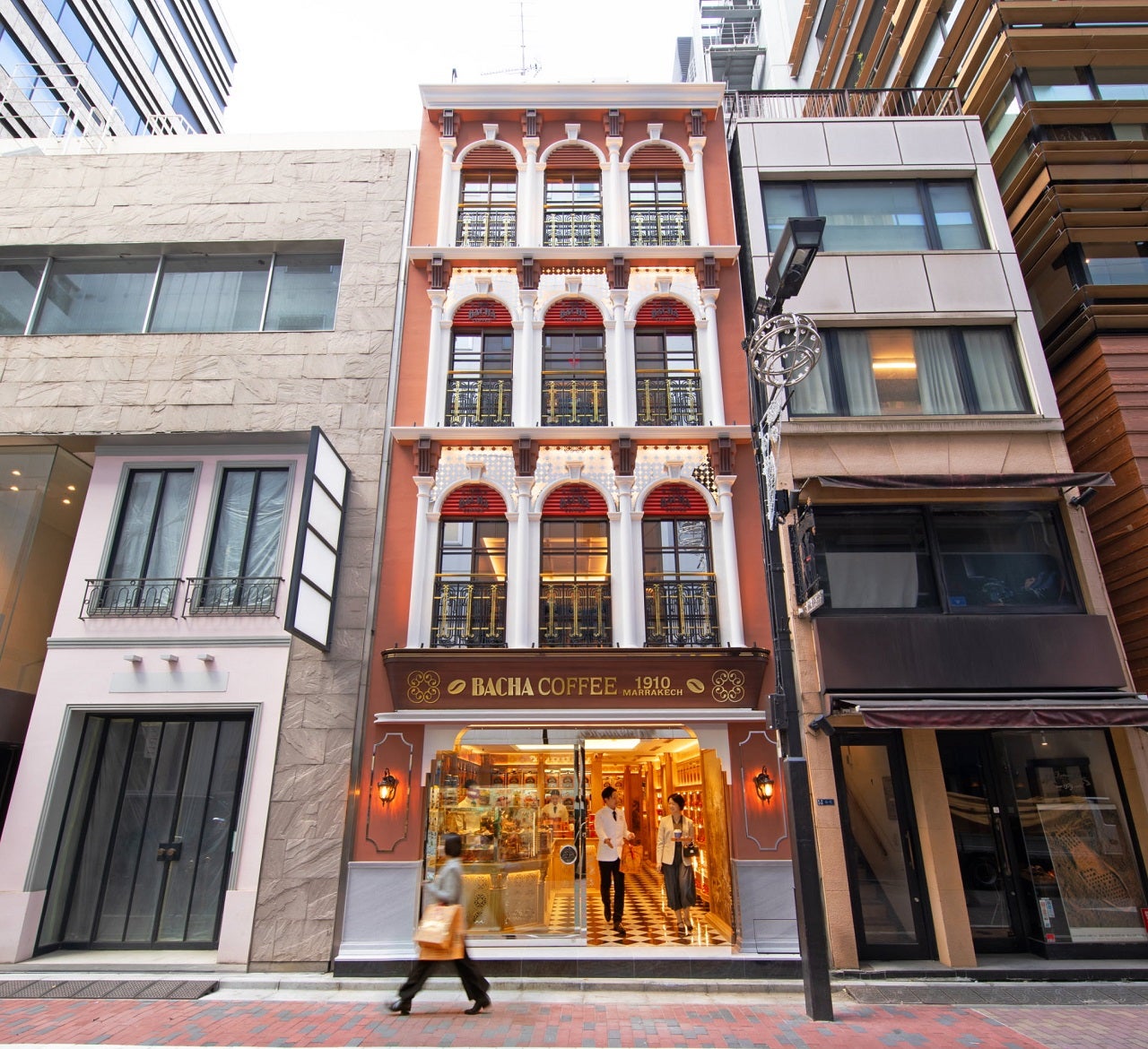 バシャコーヒー銀座外観