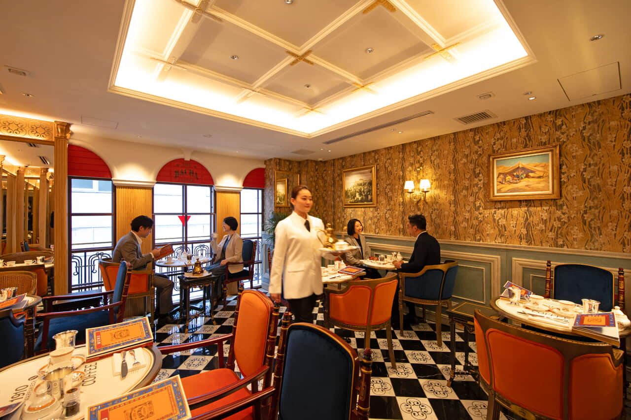 バシャコーヒー銀座イートインフロア