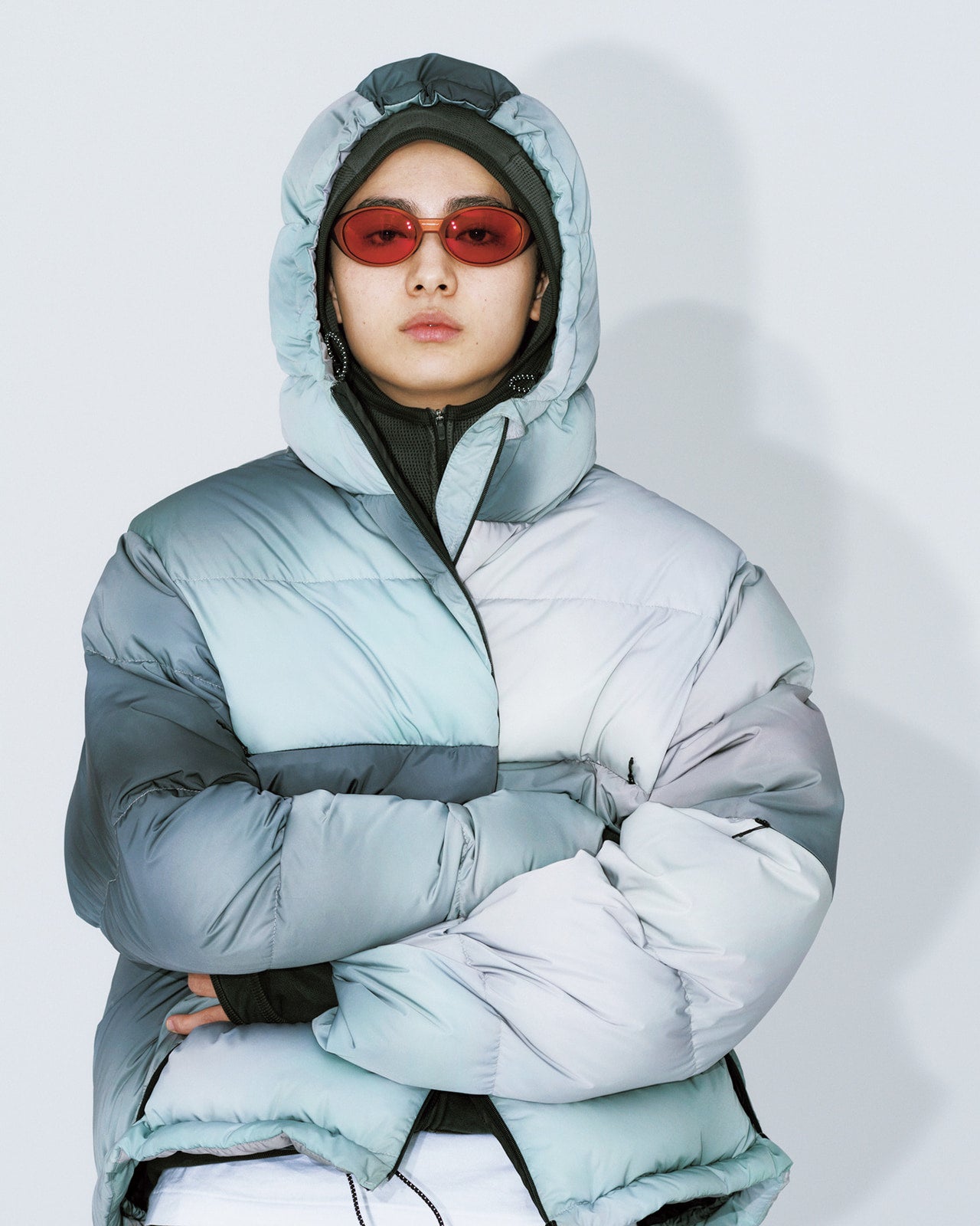 豊田裕大が着用するBAL × TAIONのジャケット