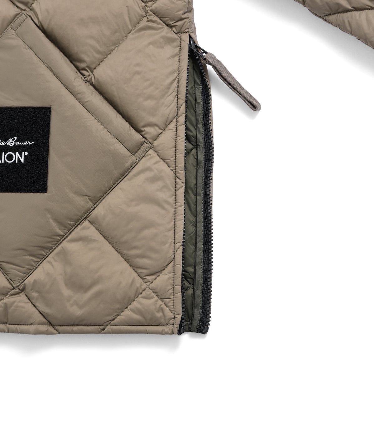 20D マイクロリップストップ、プレミアムダウン(800FP) ジップ