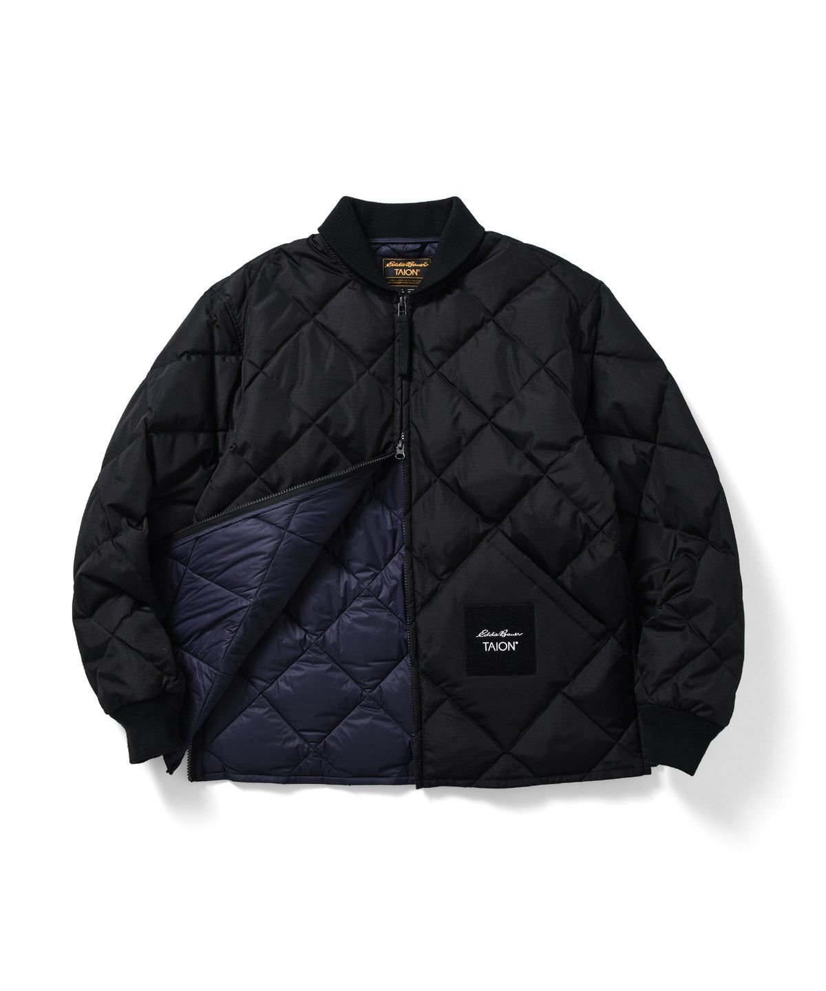 リップストップ、プレミアムダウン(800FP) ブラック 2