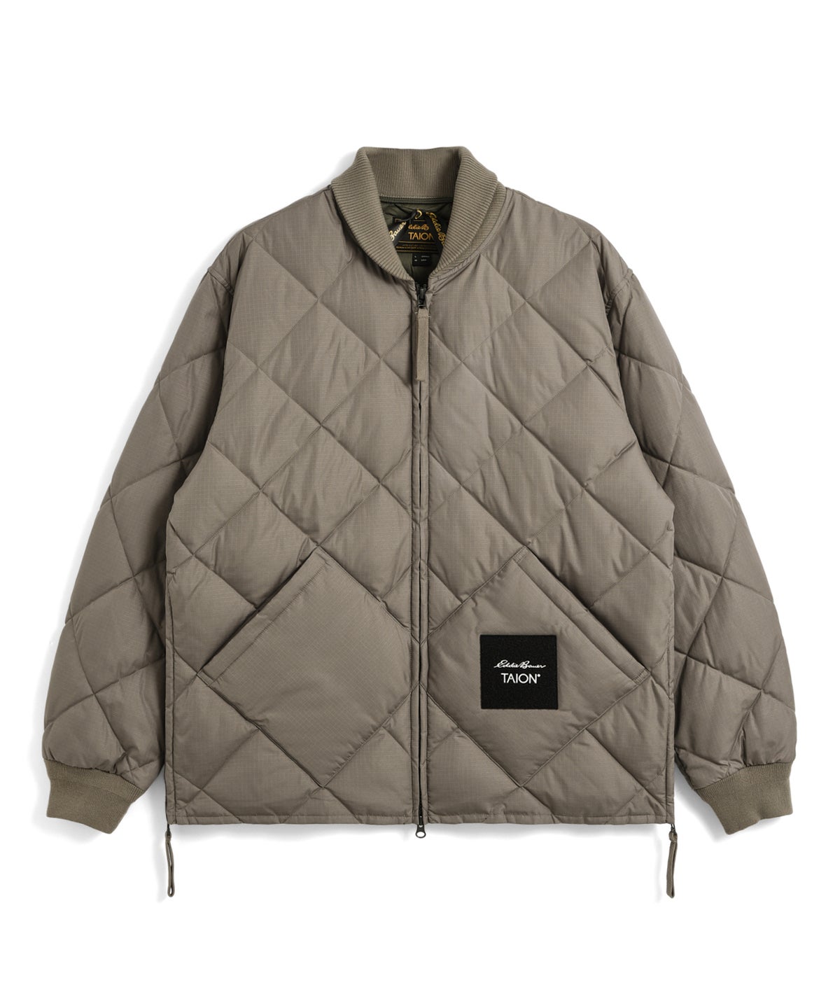 リップストップ、プレミアムダウン(800FP) ライトモカ