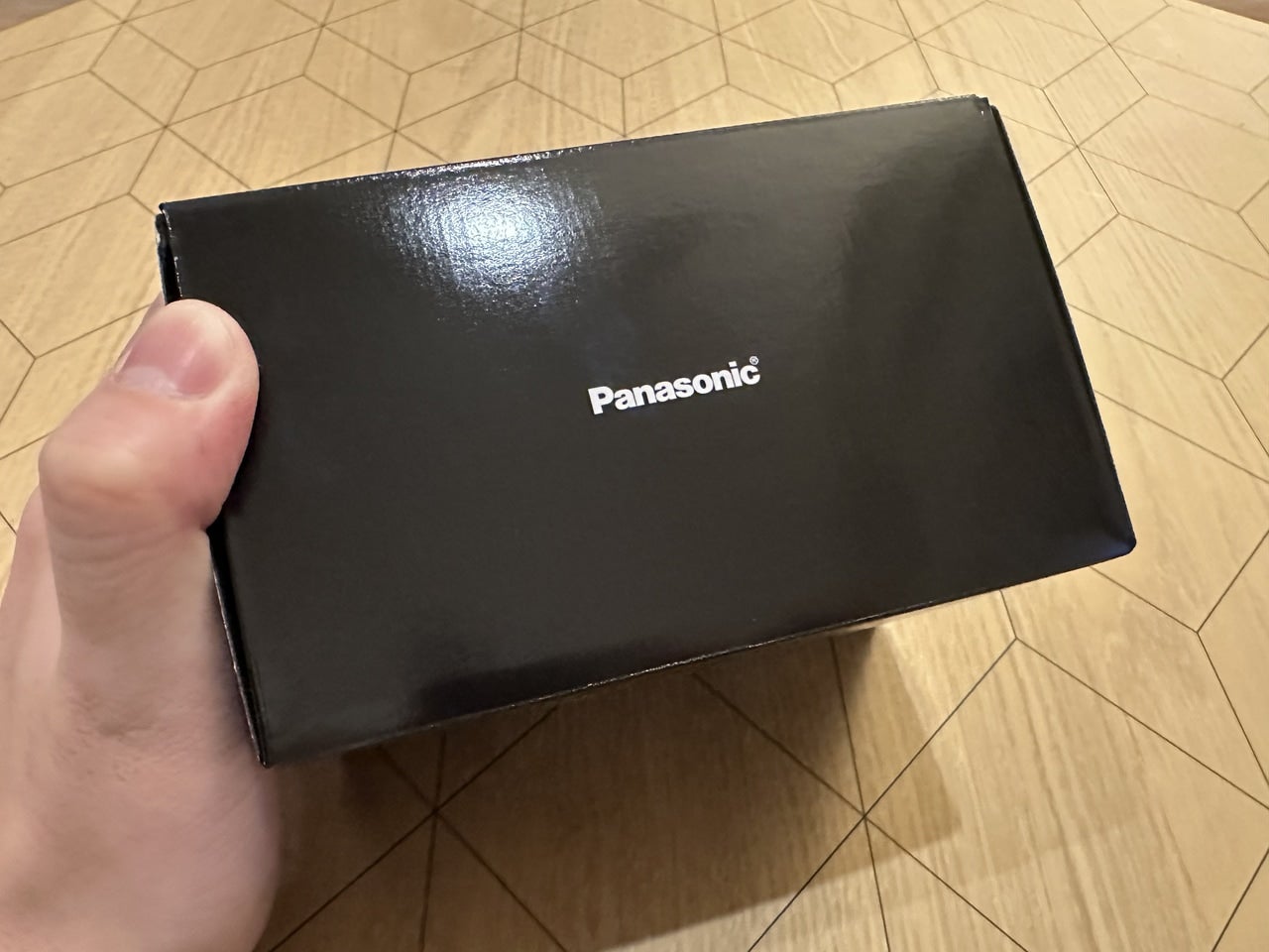 フラグメントコラボのラムダッシュパームイン パッケージ①