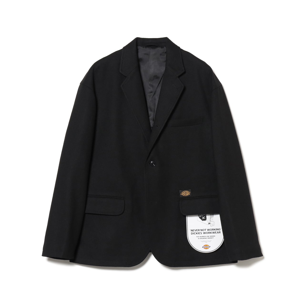 TRIPSTER × Dickies® ブラック ジャケット 正面