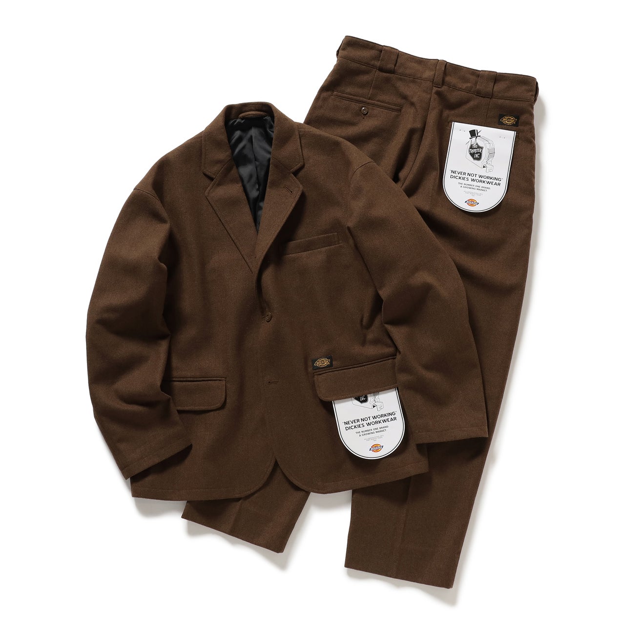 TRIPSTER × Dickies® グレー セットアップ ブラン 俯瞰