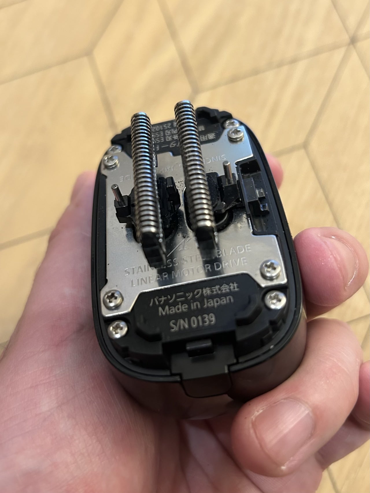 フラグメントコラボのラムダッシュパームイン シリアル