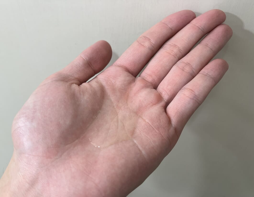 BALK HOMME THE HAIR OIL テクスチャー