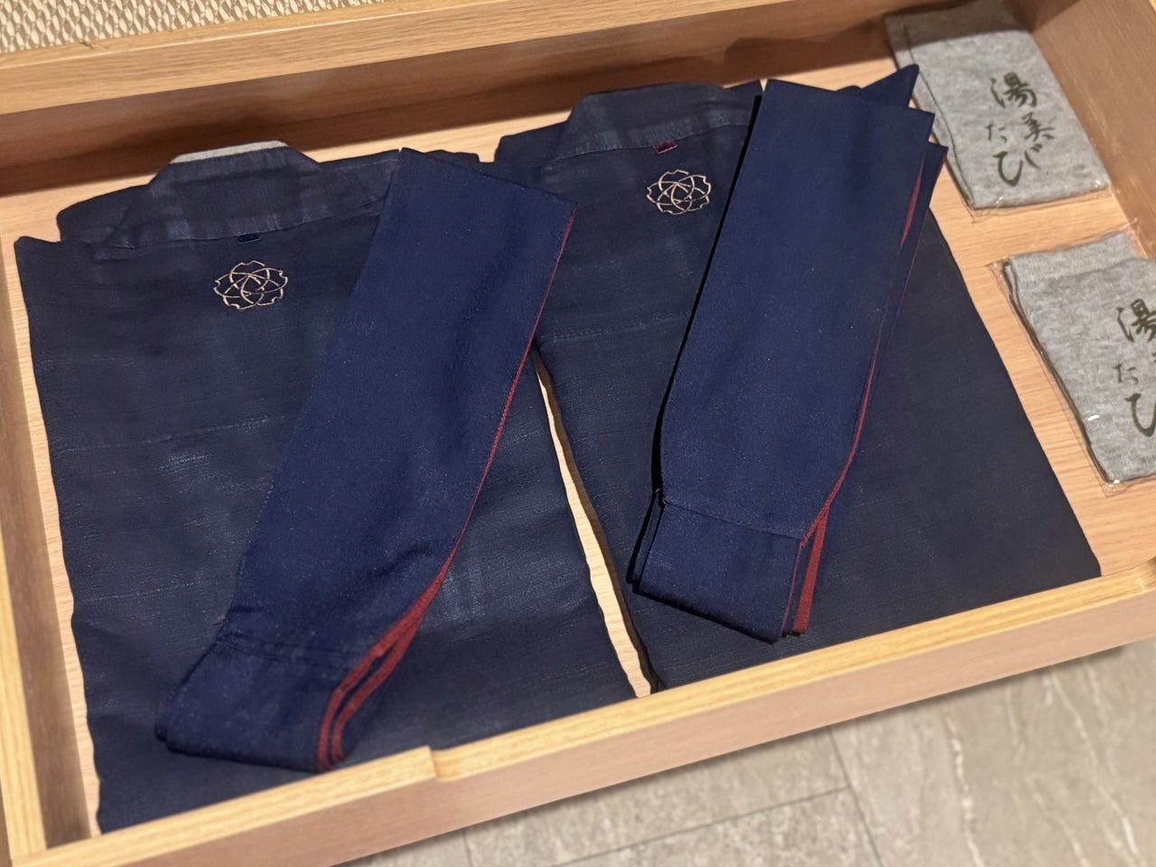 箱根 おすすめ宿 客室露天温泉風呂付『はつはな』浴衣