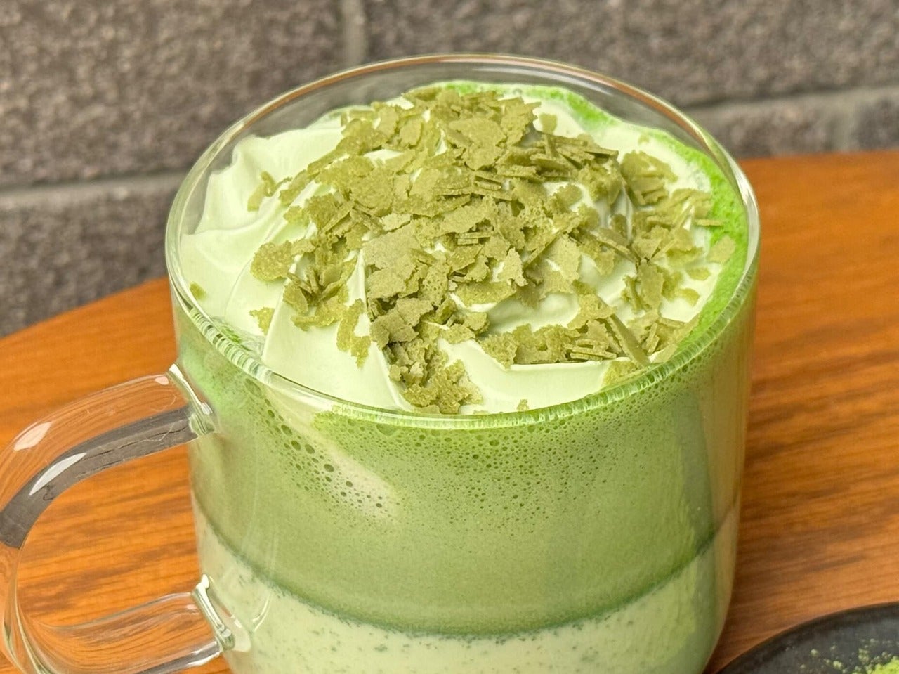 スタバ新作メニュー「玉露抹茶 ラテ」トッピングアップ