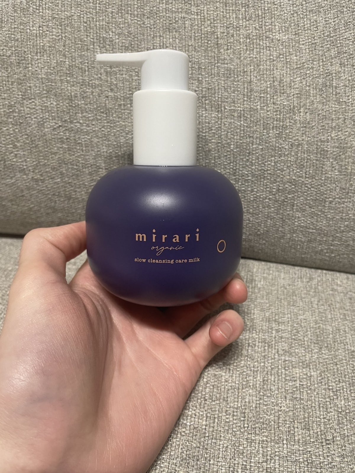 mirari slow cleansing care milk 愛用私物