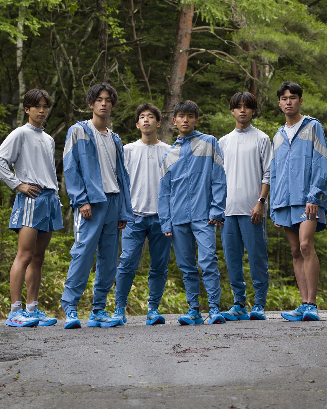アディダスの『ADIZERO EKIDEN COLLECTION』 を着用した駅伝選手たち