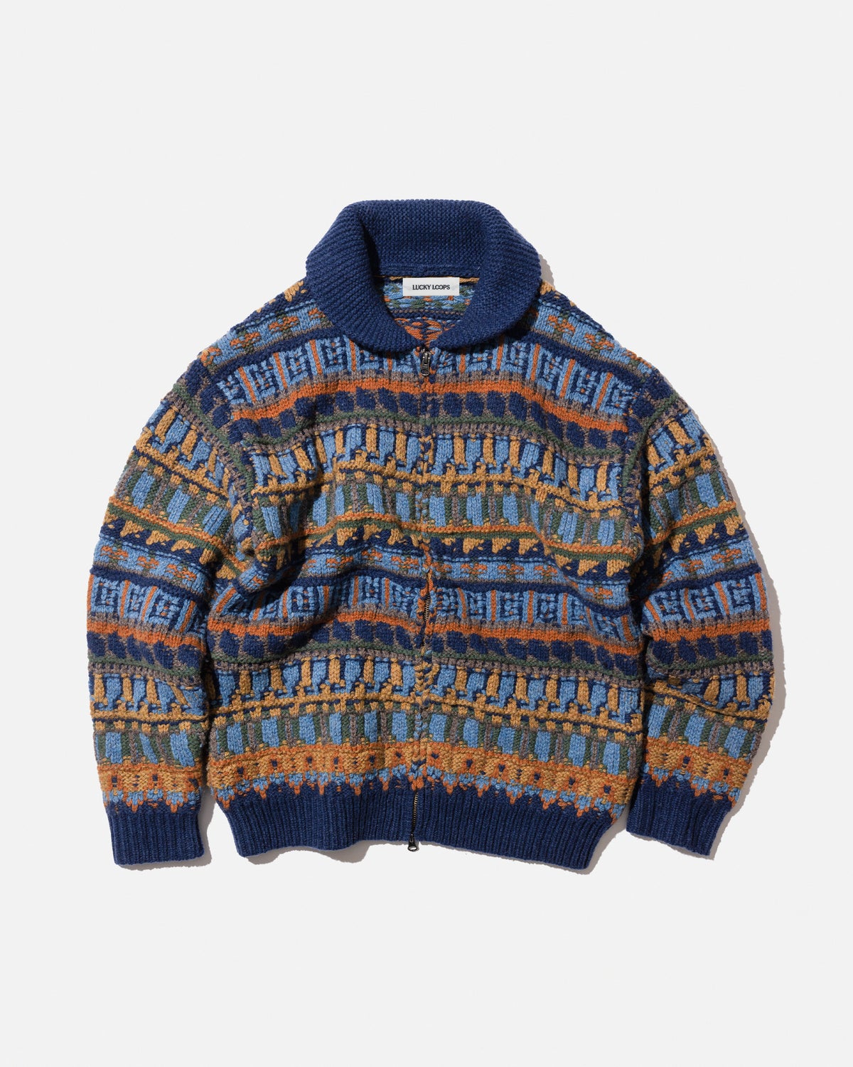 NATIVE PATTERN KNIT