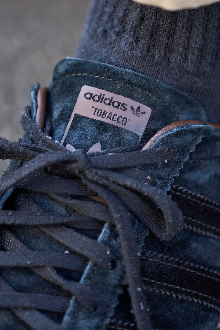 アディダス、TOBACCO、シューレース