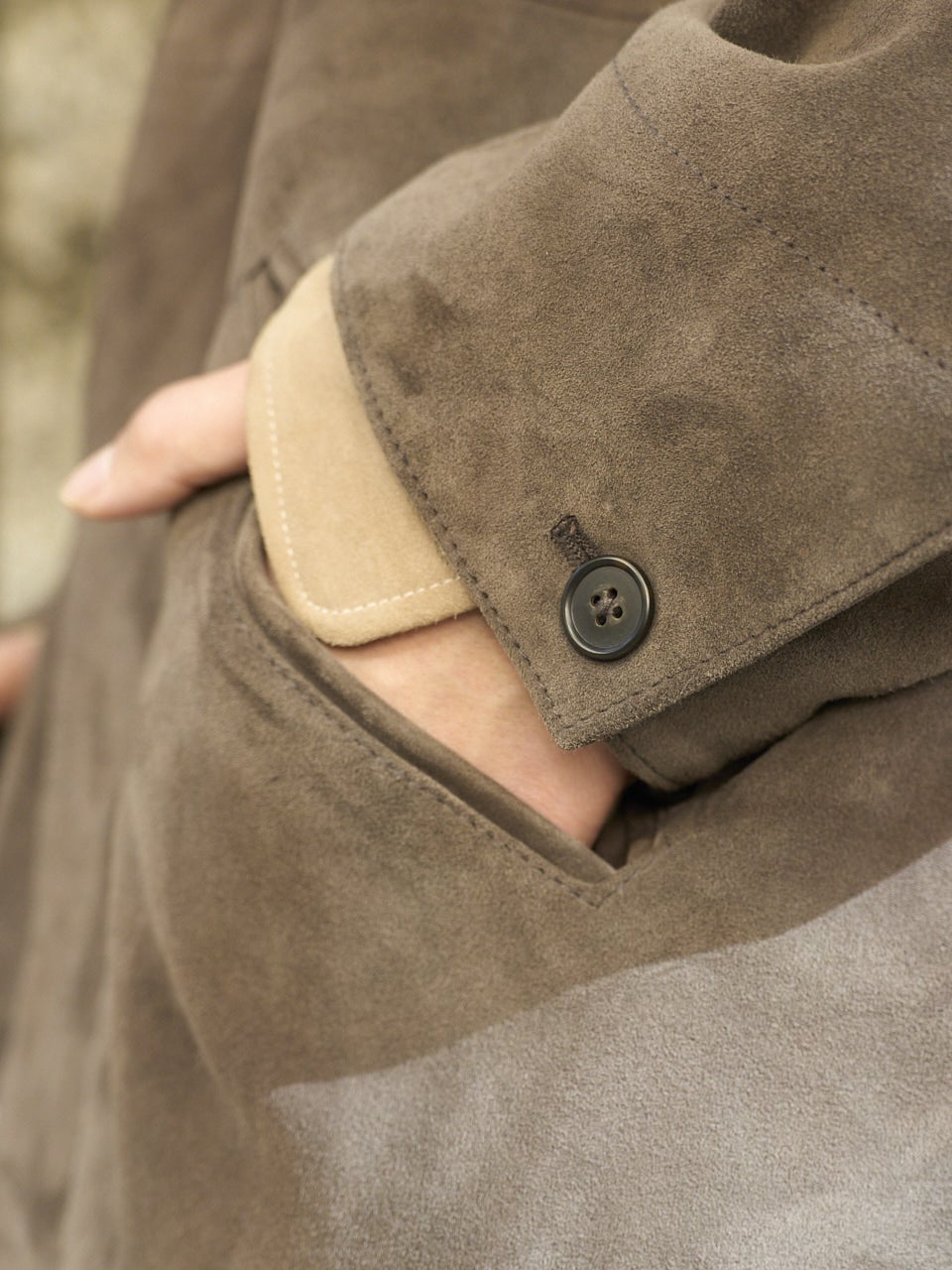 フリークス ストアのジャケットの裾とポケット