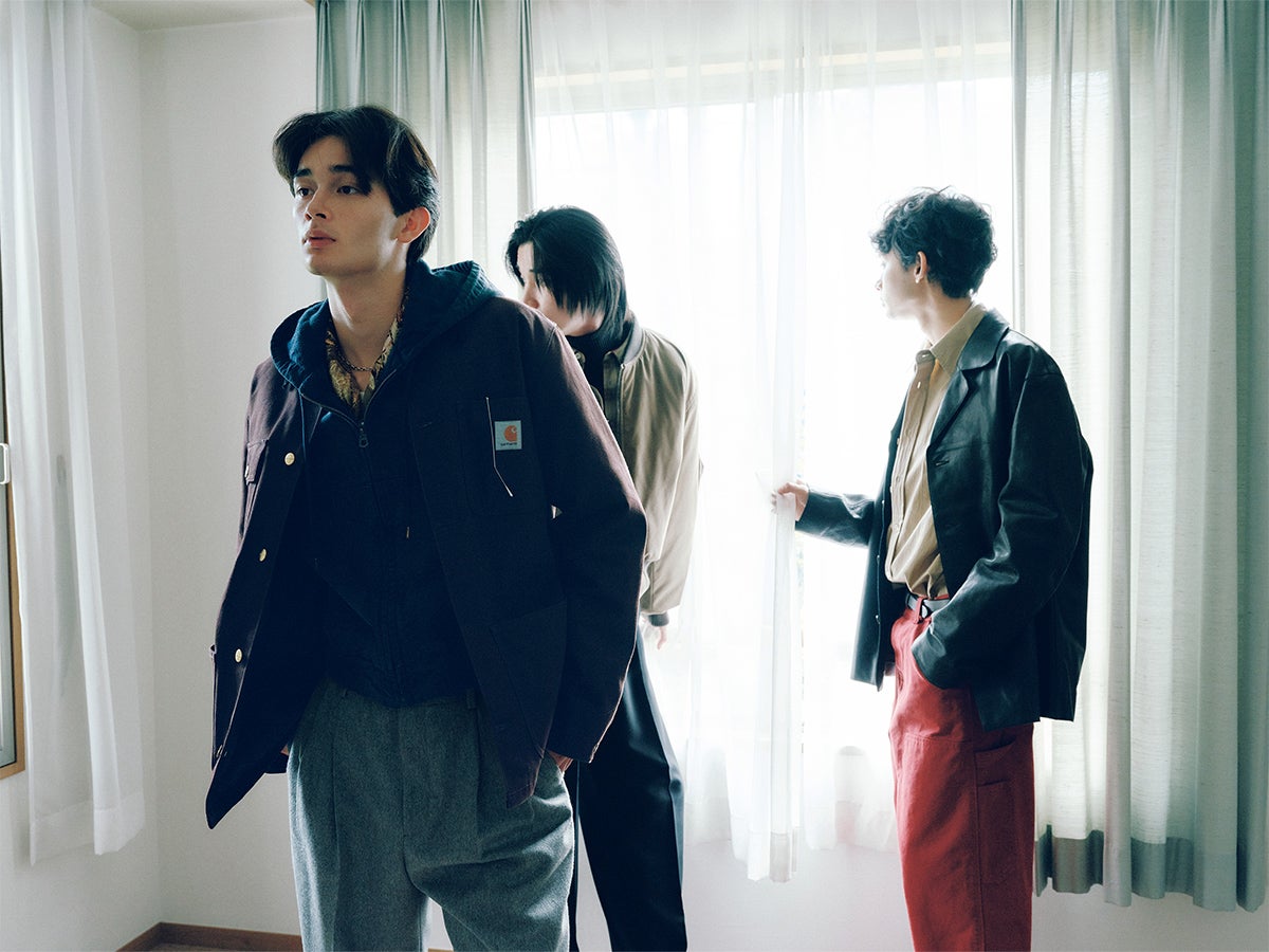 ワークジャケットの着こなし例