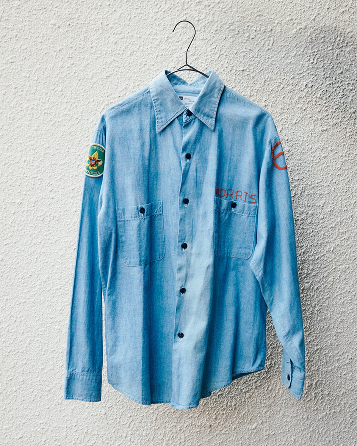 シャンブレーシャツ